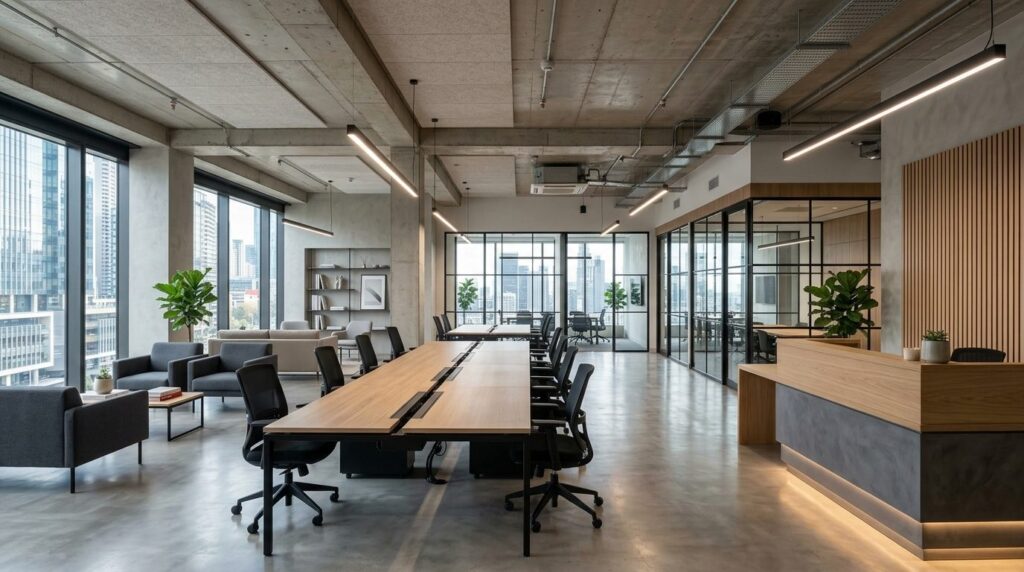 Interior Kantor, karya Sudut Ruang Arsitek