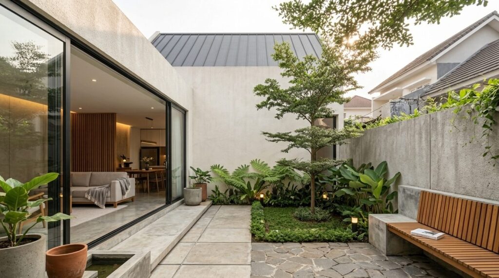 Rumah Minimalis Dua Lantai
